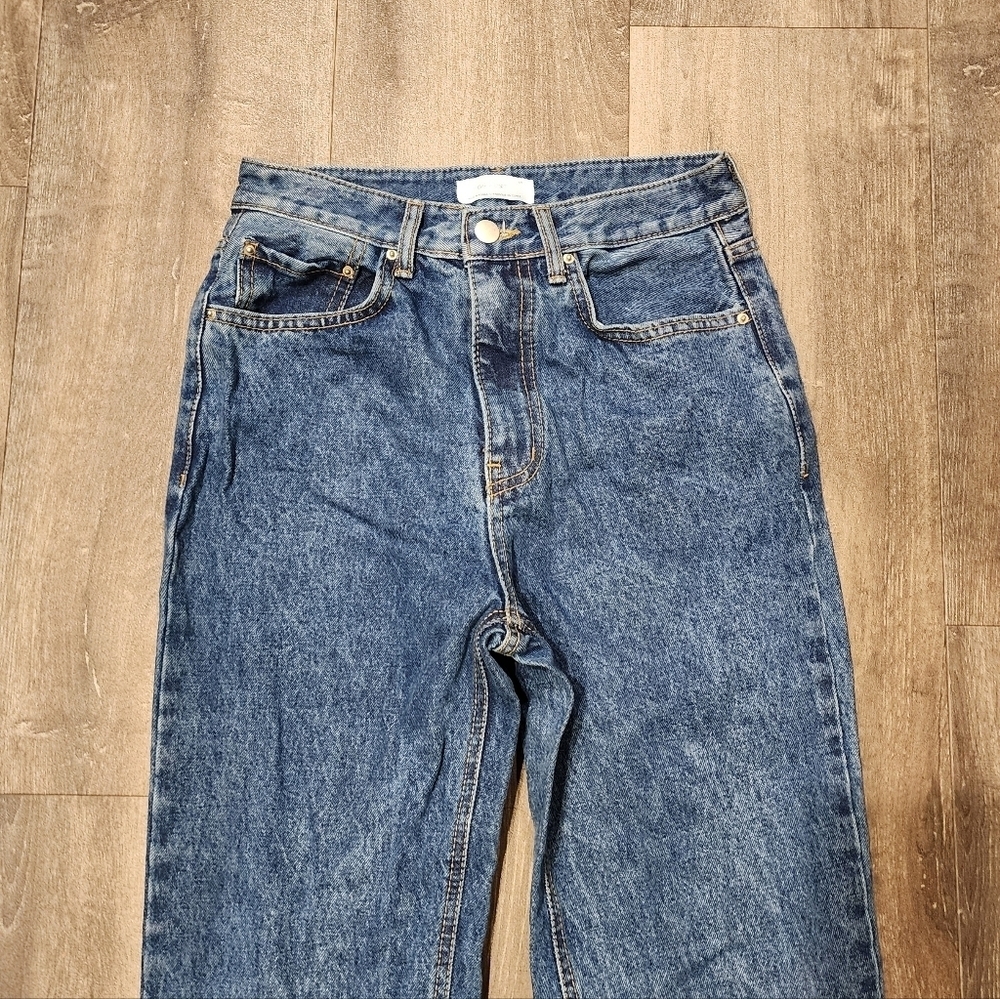 Oak + Fort High Rise Baggy Jean - Picture 3 of 6